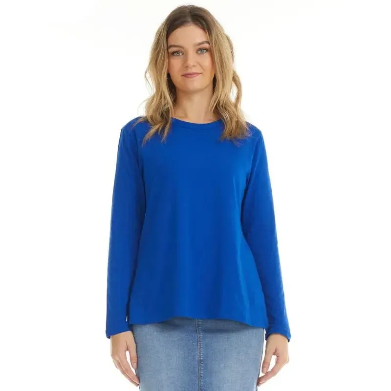 Almas Royal Blue Crewneck Tee