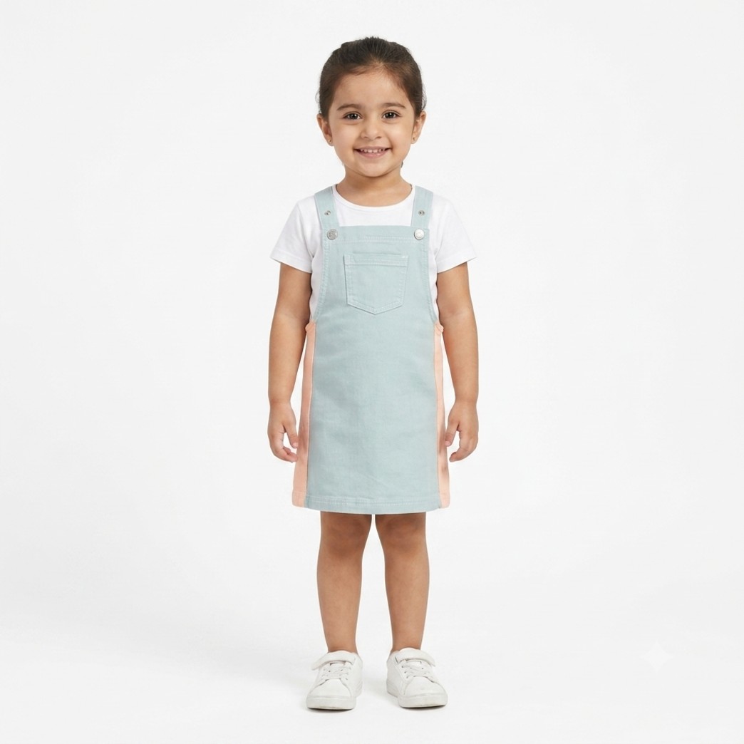 ZEEMAN Panel Dungaree Premium Quality Denim