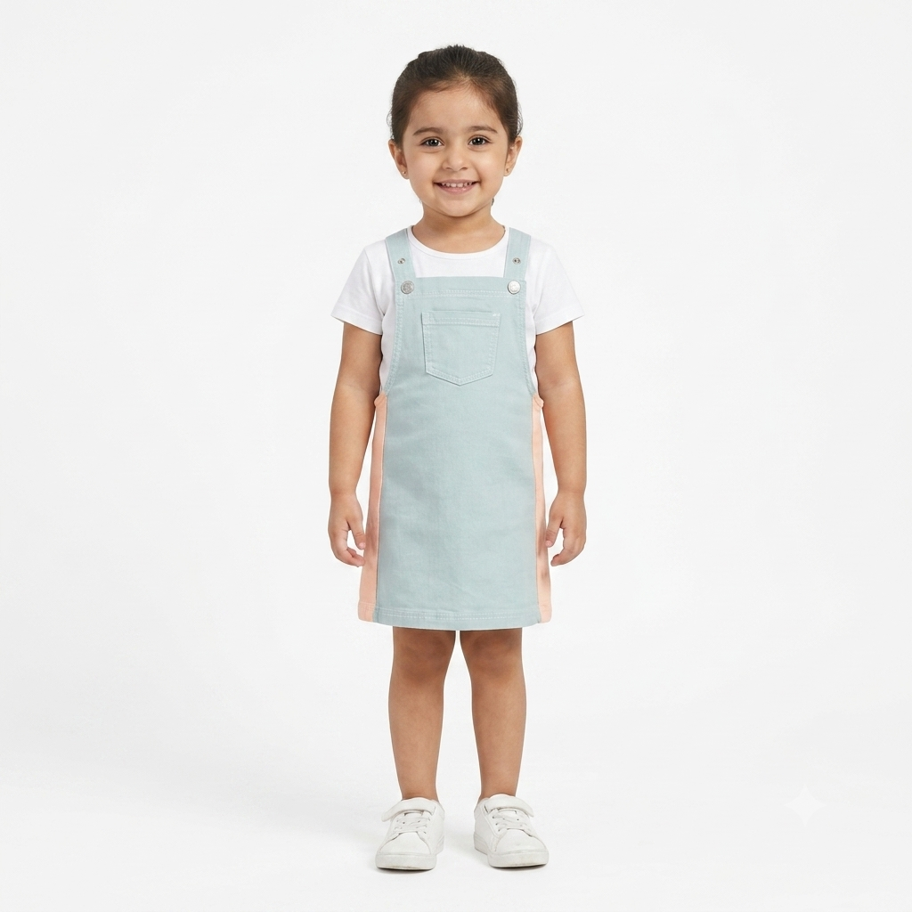 ZEEMAN Panel Dungaree Premium Quality Denim